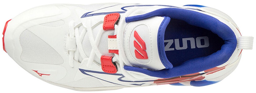 ミズノ ウェーブライダー1 白赤青 D1GA200362 Lookbook ミズノ ウェーブライダー1 白赤青 D1GA200362