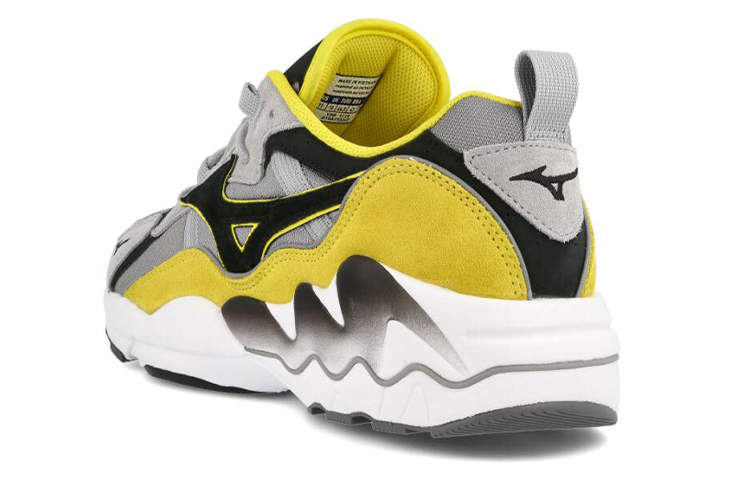 Lookbook Mizuno Wave Rider 1 OG 'Grey Yellow' D1GA193247