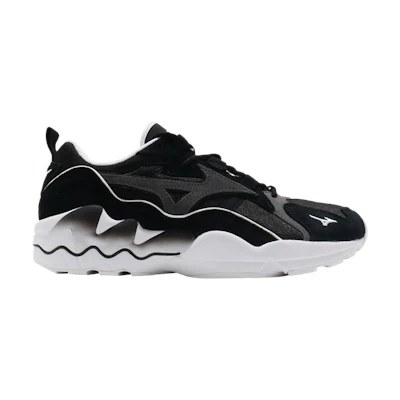 Mizuno Wave Rider 1 S 'Black White'