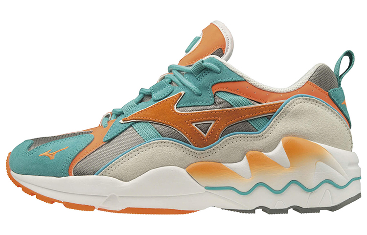 Mizuno Wave Rider 1 S 'Steel Grey Orange Clown Fish' D1GA193254