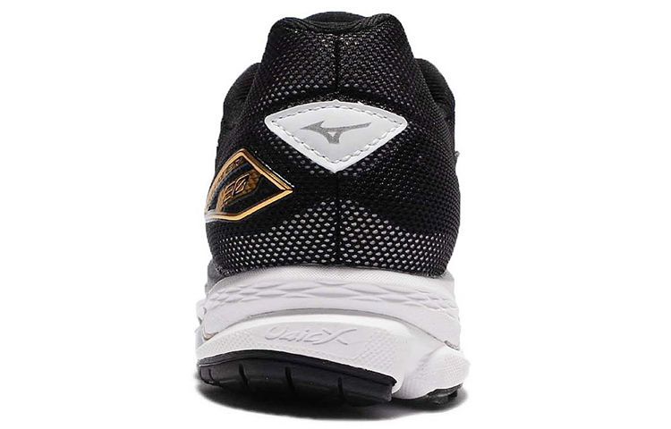 Shop Mizuno Wave Rider 20 2E Wide 'Hitam' J1GC170414