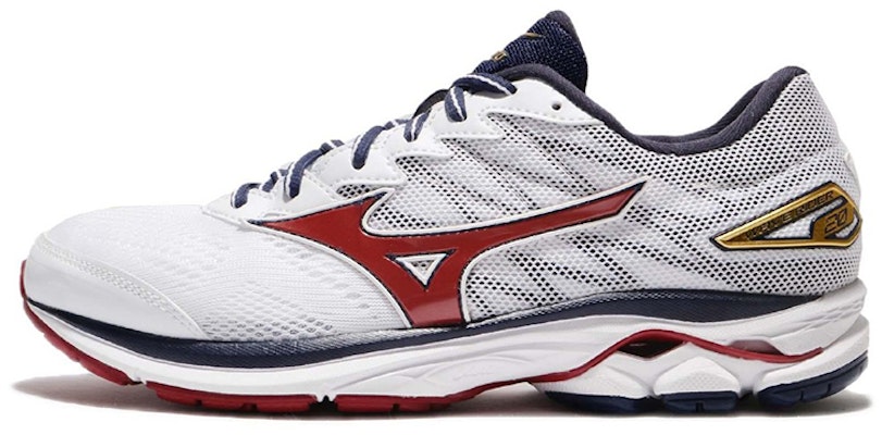 Mizuno Wave Rider 20 'White Blue Red' J1GC170361 Buy Mizuno Wave Rider 20 'White Blue Red' J1GC170361