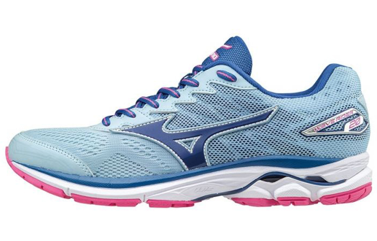 Buy Mizuno Wave Rider 20 Lage Sneakers Slijtvast Blauw Wit J1GD170327