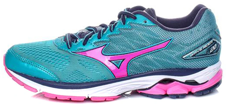 mizuno-wave-rider-20-low-tops-wear-resistant-blue-pink-white-j1-gd-170363