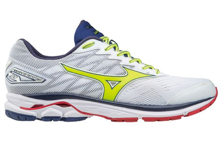 Order 美津浓Wave Rider 20低帮耐磨灰黄色运动鞋 J1GC170357