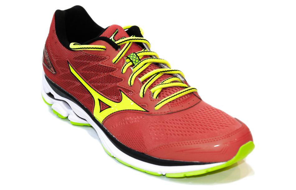 Lookbook Mizuno Wave Rider 20 Lage Sneakers Slijtvast Oranje J1GC170347