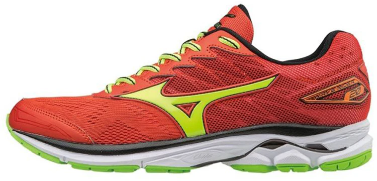 mizuno-wave-rider-20-low-tops-wear-resistant-orange-j1-gc-170347