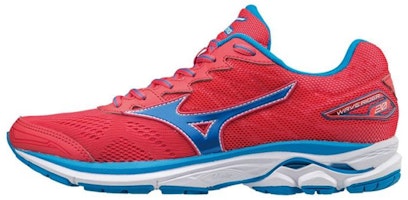 Mizuno Wave Rider 20 Low Tops Wear-resistant Pink Blue White J1GD170329 Mizuno Wave Rider 20 Low Tops Wear-resistant Pink Blue White J1GD170329