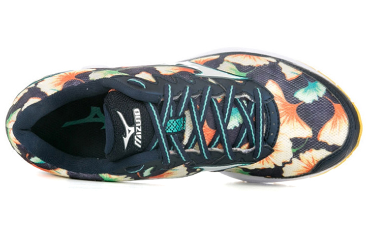 Lookbook Mizuno 角落海灘 防滑耐磨 低筒 跑步鞋 男女同款 藍黃