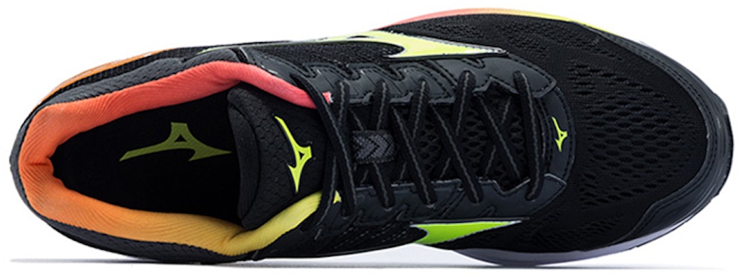 Mizuno Wave Rider 21 'Hitam'. J1GC180844 Lookbook Mizuno Wave Rider 21 'Hitam'. J1GC180844