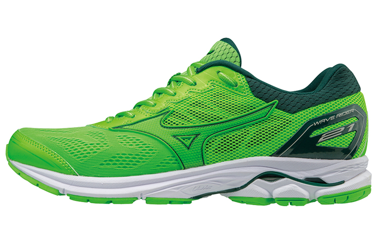 Mizuno Wave Rider 21 'Green White' J1GC180341