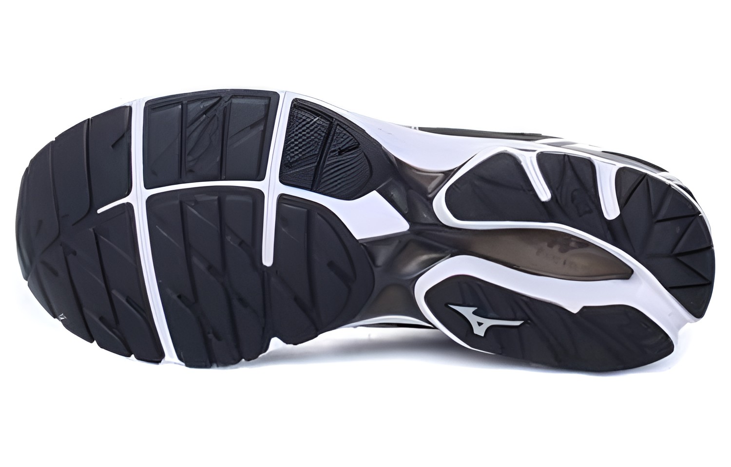 Details for Mizuno Wave Rider 21 Scarpe Basse Resistenti Nero Grigio J1GC180309