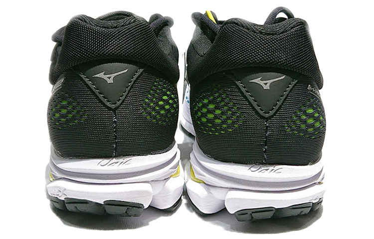 Shop Mizuno Wave Rider 22 2E ''Noir Blanc Bleu'' J1GC189801