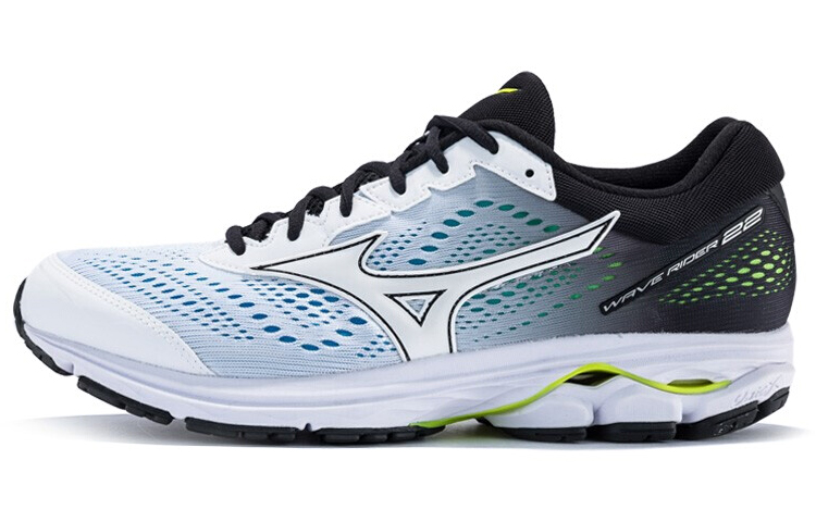 Mizuno Rider 22 White/Black J1GC183701