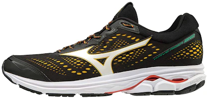 Mizuno Wave Rider 22 'Black White Yellow' J1GC197801 Mizuno Wave Rider 22 'Black White Yellow' J1GC197801