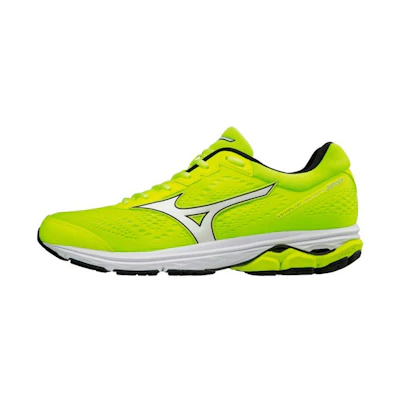 Mizuno Wave Rider 22 'Fluorescent Yellow White'