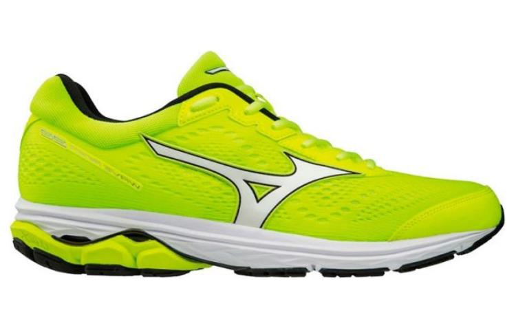Order Mizuno Wave Rider 22 ''Fluorescerend Geel Wit'' J1GC183110