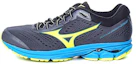 Buy Mizuno Wave Rider 22 Lage Sneakers Slijtvast Zwart Blauw Geel J1GC183145