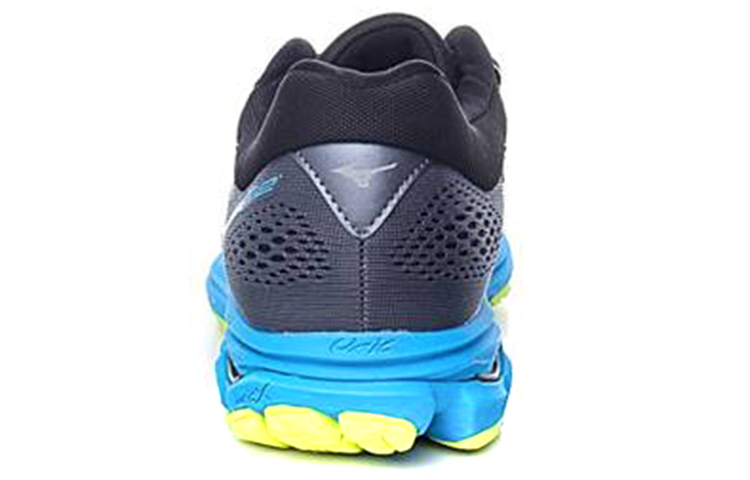 Purchase Mizuno Wave Rider 22 Lage Sneakers Slijtvast Zwart Blauw Geel J1GC183145