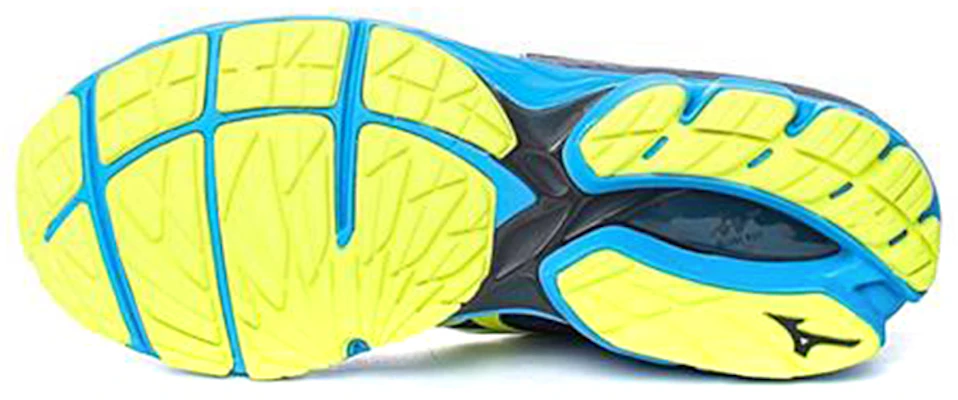 Mizuno Wave Rider 22 Lage Sneakers Slijtvast Zwart Blauw Geel J1GC183145 Details for Mizuno Wave Rider 22 Lage Sneakers Slijtvast Zwart Blauw Geel J1GC183145