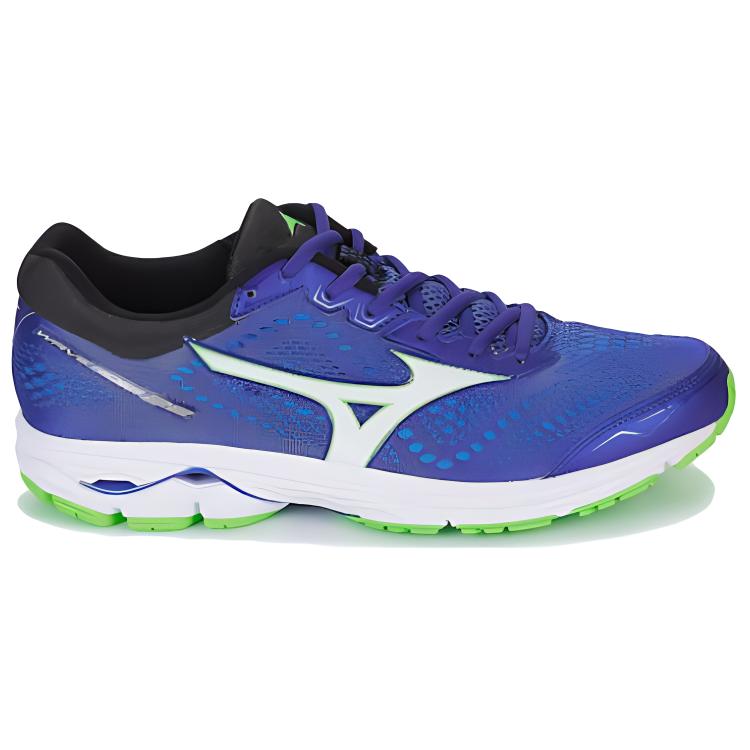 Order Mizuno Wave Rider 22 Zapatillas Resistentes Azul Blanco Bajo Top J1GC183116