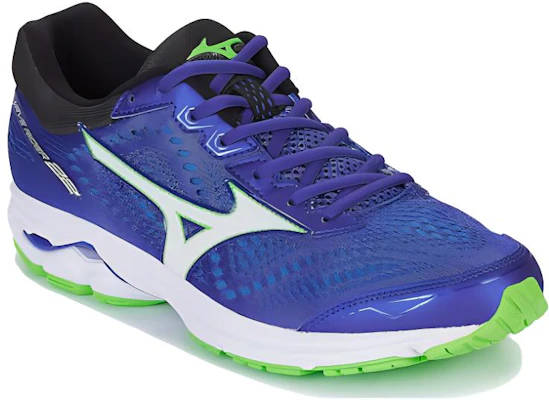 Mizuno Wave Rider 22 Zapatillas Resistentes Azul Blanco Bajo Top J1GC183116 Lookbook Mizuno Wave Rider 22 Zapatillas Resistentes Azul Blanco Bajo Top J1GC183116