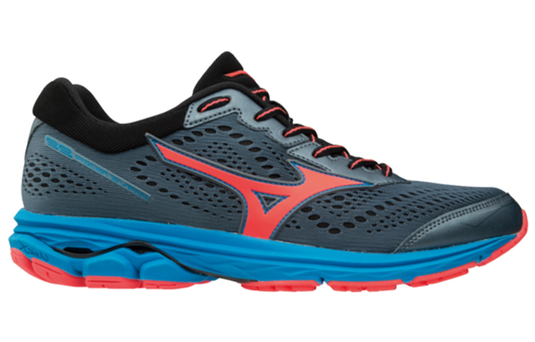Order Mizuno Wave Rider 22 Sport Grijs Blauw Roze J1GD183155