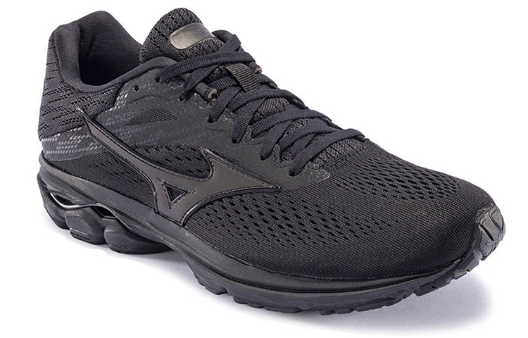 Lookbook Mizuno Wave Rider 23 ''Zwart'' J1GC190310