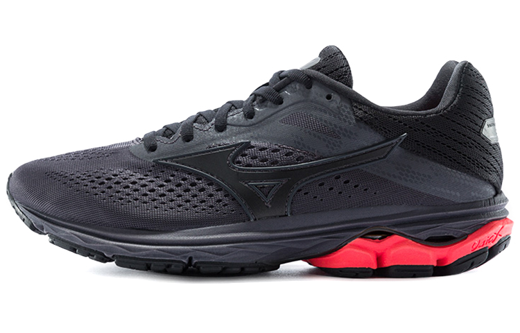 Mizuno Wave Rider 23 'Black Red' J1GD190311