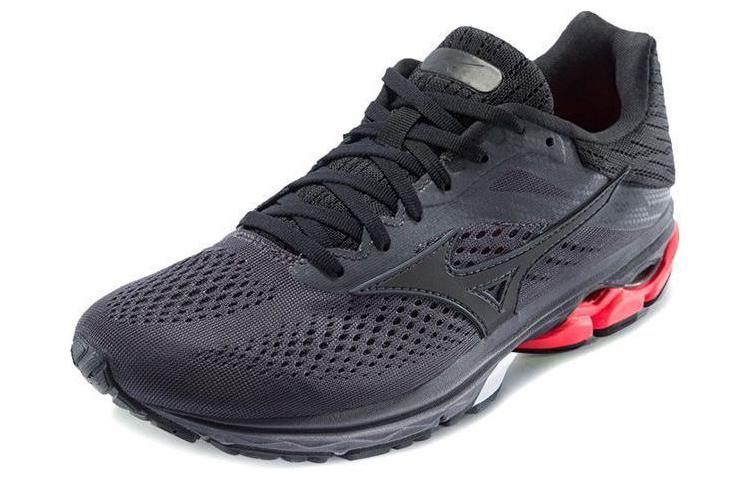 Shop 미즈노 웨이브 라이더 23 블랙레드 (Mizuno Wave Rider 23 Black Red) J1GD190311