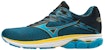 미즈노 웨이브 라이더 23 블루화이트옐로 (Mizuno Wave Rider 23 블루화이트옐로) J1GC190320