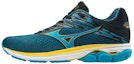 Buy 미즈노 웨이브 라이더 23 블루화이트옐로 (Mizuno Wave Rider 23 블루화이트옐로) J1GC190320