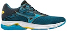 Order 미즈노 웨이브 라이더 23 블루화이트옐로 (Mizuno Wave Rider 23 블루화이트옐로) J1GC190320