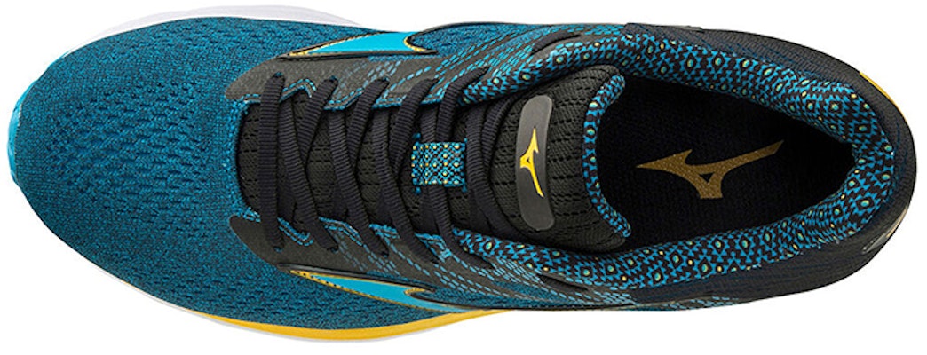 Mizuno Wave Rider 23 'Blue White Yellow' J1GC190320 Lookbook Mizuno Wave Rider 23 'Blue White Yellow' J1GC190320