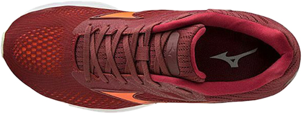 Mizuno Wave Rider 23 'Red Orange White' J1GC190357 Lookbook Mizuno Wave Rider 23 'Red Orange White' J1GC190357