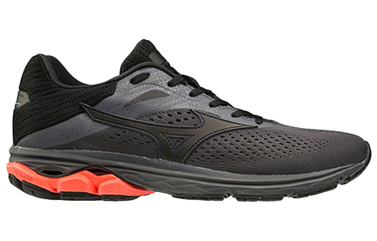 Order ミズノ ウェーブライダー23 ブラック/オレンジ J1GC190311