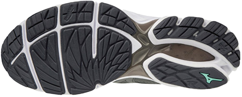 Mizuno Wave Rider 23 Kelabu/Putih J1GC190361 Lookbook Mizuno Wave Rider 23 Kelabu/Putih J1GC190361