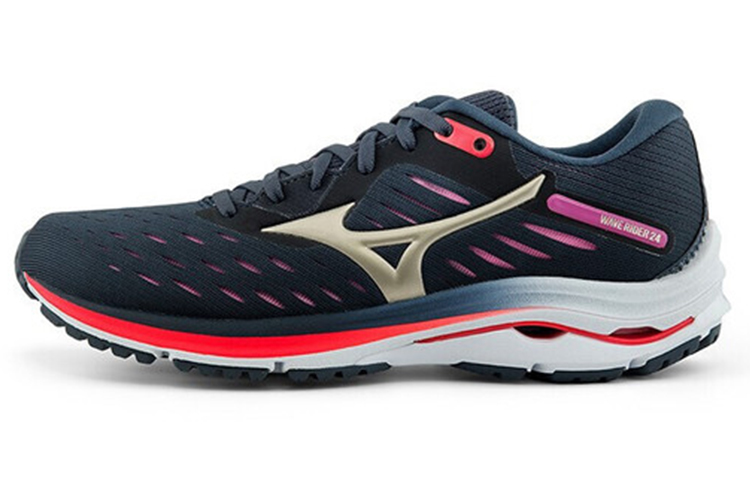 Mizuno Wave Rider 24 'Blue Red' J1GC200343