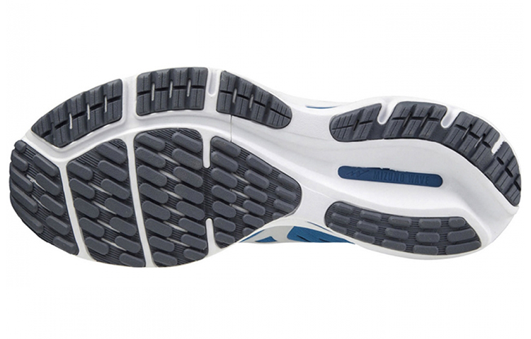 Shop Mizuno Wave Rider 24 "Bleu Argent" J1GC200338