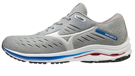 美津濃 Wave Rider 24 舒適專業 耐磨 低幫 跑步鞋 男女同款 灰白 Buy 美津濃 Wave Rider 24 舒適專業 耐磨 低幫 跑步鞋 男女同款 灰白