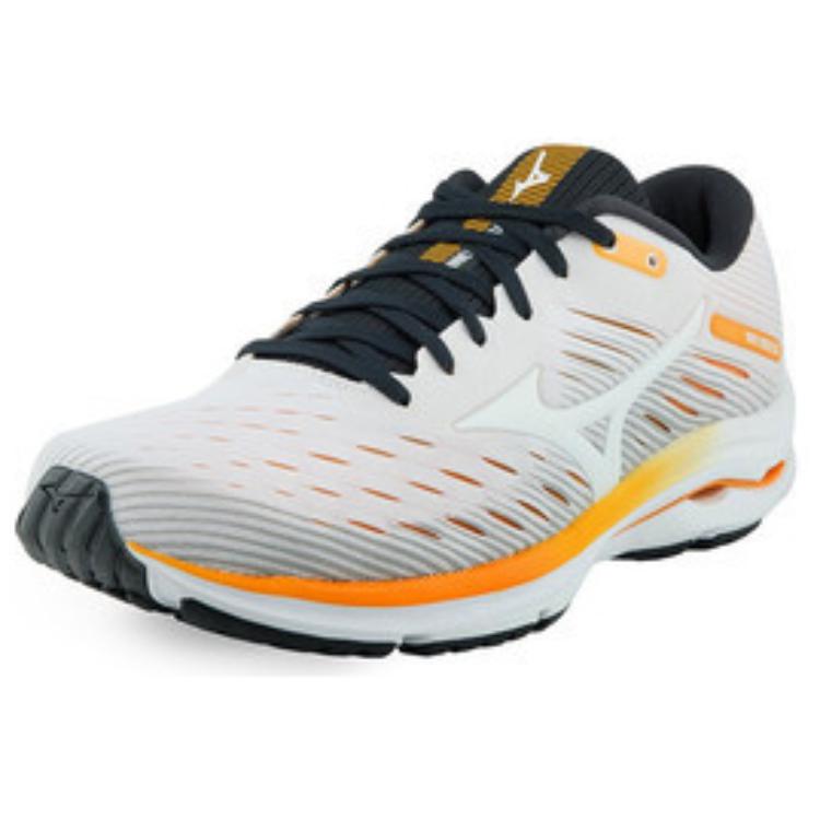 Order Mizuno Wave Rider 24 'Putih Oranye' J1GC200301