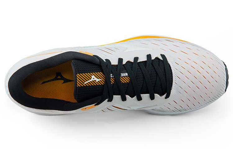 Lookbook Mizuno Wave Rider 24 'Putih Oranye' J1GC200301
