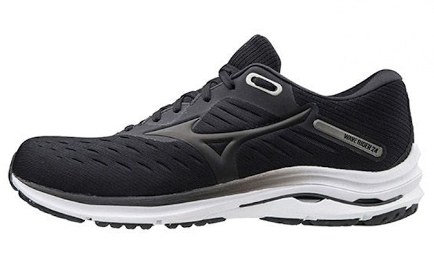 Mizuno Wave Rider 24 Super Wide 'Black Grey' J1GC200403 Buy Mizuno Wave Rider 24 Super Wide 'Black Grey' J1GC200403