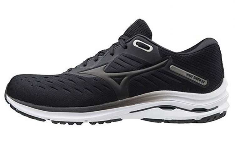 Mizuno Wave Rider 24 Super Wide 'Black Grey' J1GC200403