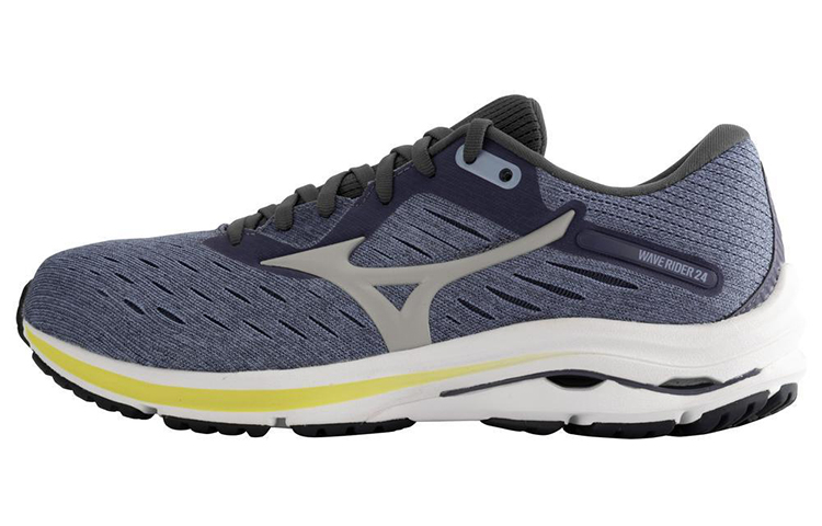 Mizuno Wave Rider 24 Super Wide 'Blue Grey Yellow' J1GC200455