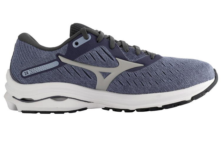 Order Mizuno Wave Rider 24 Super Wide ''Blau Grau Gelb'' J1GC200455