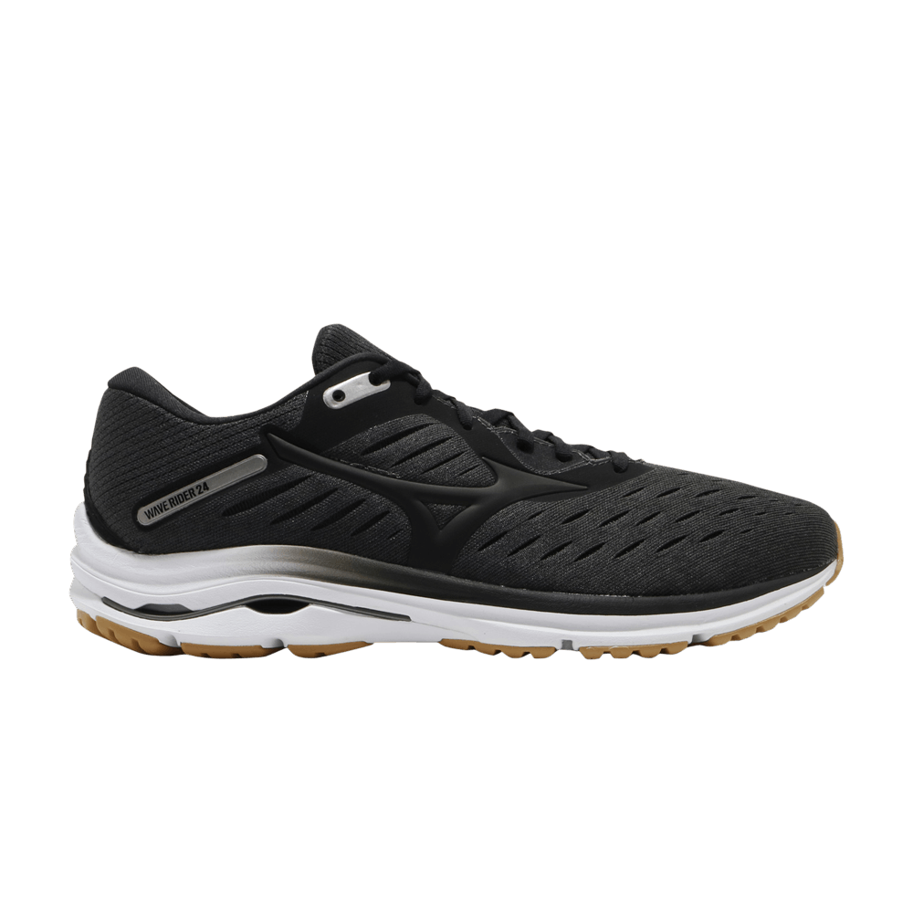 Mizuno Wave Rider 24 Super Wide 'Grey Black' J1GC200409