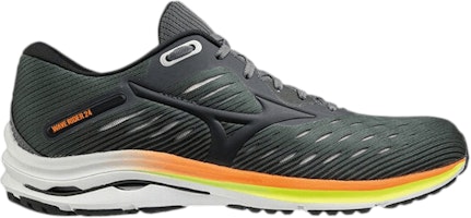 Mizuno Wave Rider 24 Super Wide 'Grey Black Orange' J1GC200416 Mizuno Wave Rider 24 Super Wide 'Grey Black Orange' J1GC200416