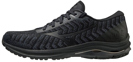 Mizuno Wave Rider 24 Waveknit 'Black Grey' J1GC207509 Mizuno Wave Rider 24 Waveknit 'Black Grey' J1GC207509