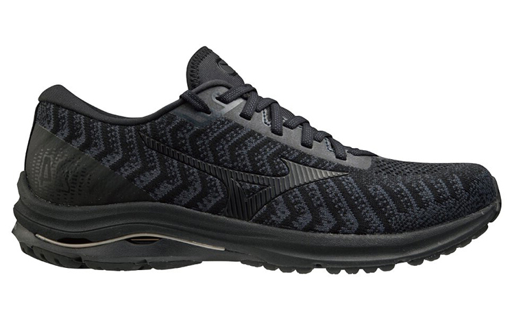 Order ミズノ ウェーブライダー24 Waveknit ブラック/グレー J1GC207509